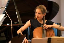 Nadja Reich, Cellistin des Moser Trios
