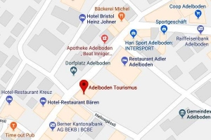 Karte Adelboden Tourismus